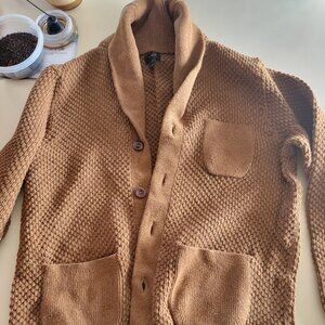 J.Crew Camel Cardigan